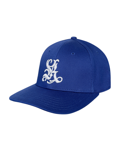 Reaven Blue Creed Fitted Hat