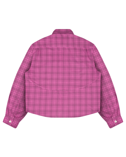 Reaven Pink Overdyed Flannel