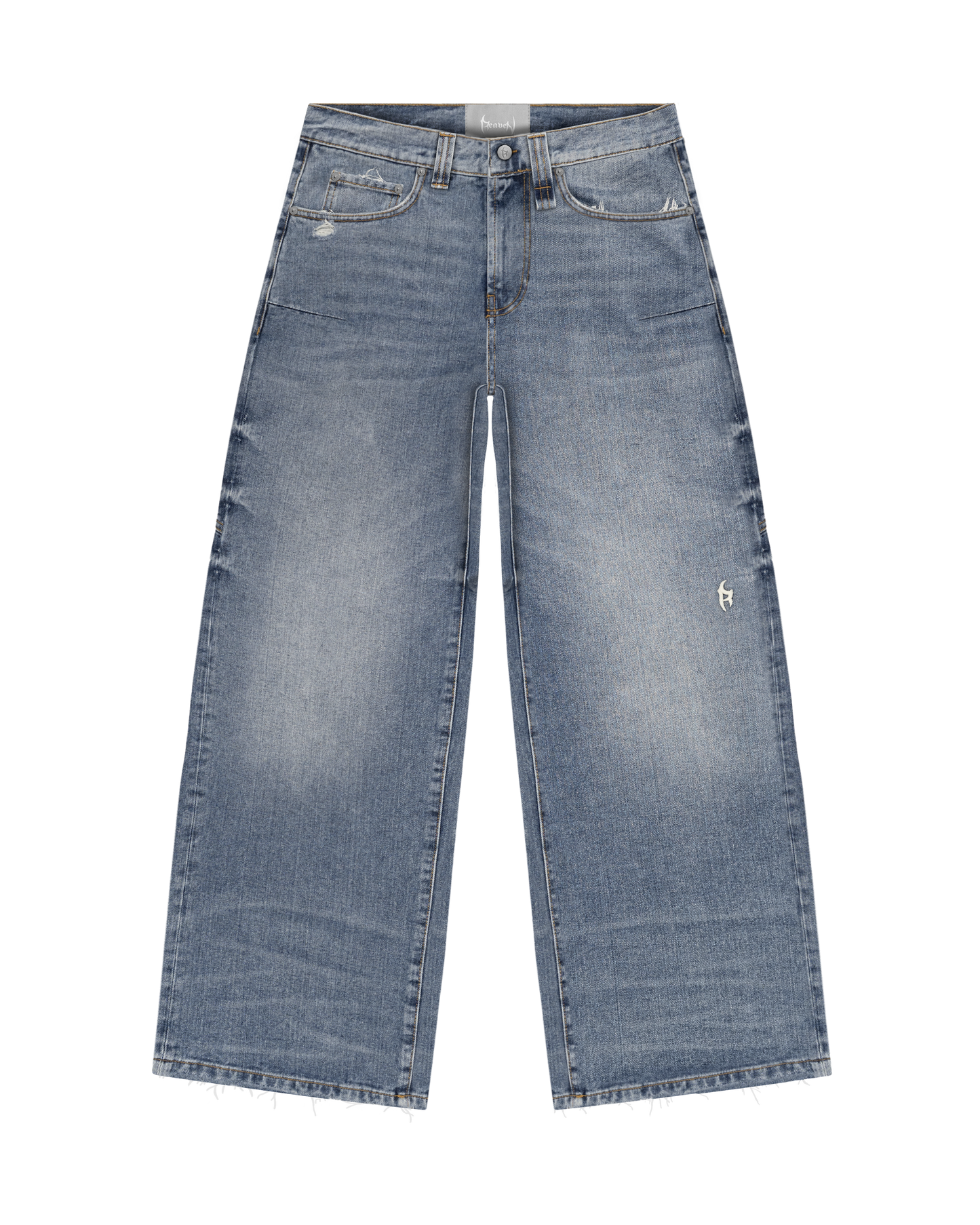 Reaven Washed Blue "JJ" Denim Jeans