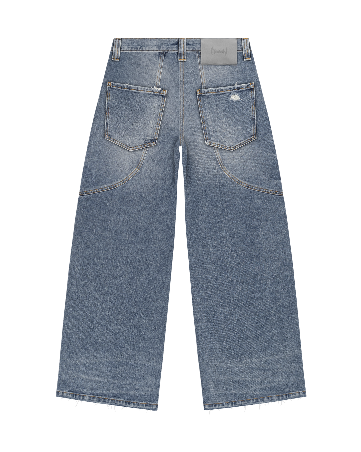 Reaven Washed Blue "JJ" Denim Jeans