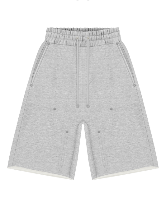 Reaven Grey Double Knee Sweatjorts