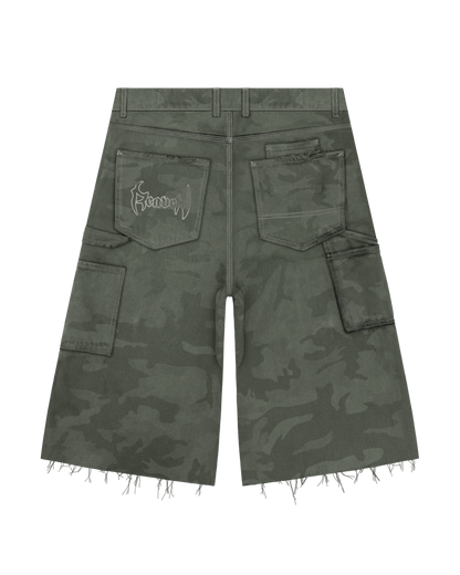Reaven Signature Camo Jorts