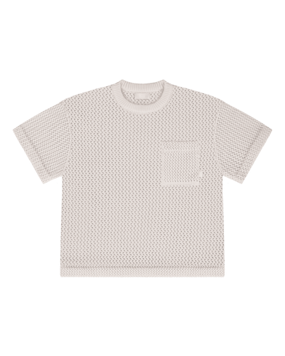 Reaven Cream Knitted T-Shirt