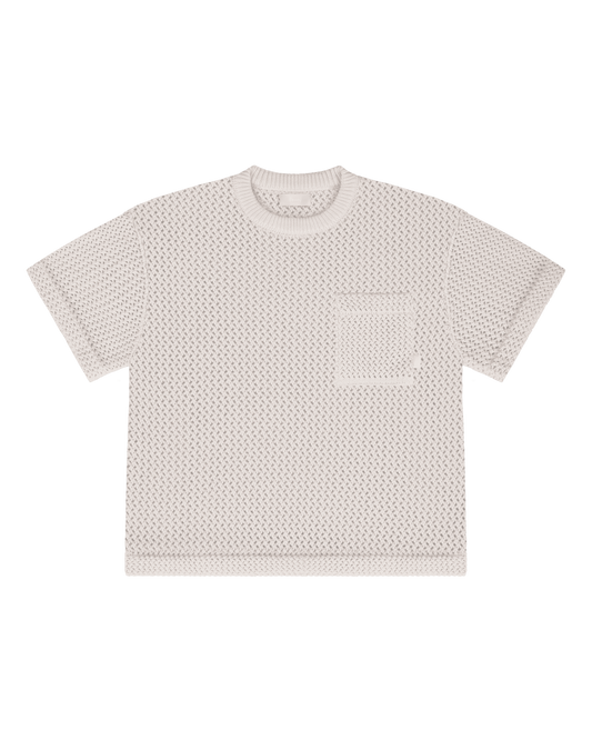 Reaven Cream Knitted T-Shirt