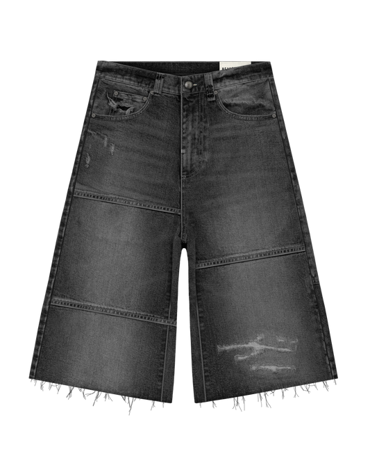 Reaven Mended Stamp Jorts