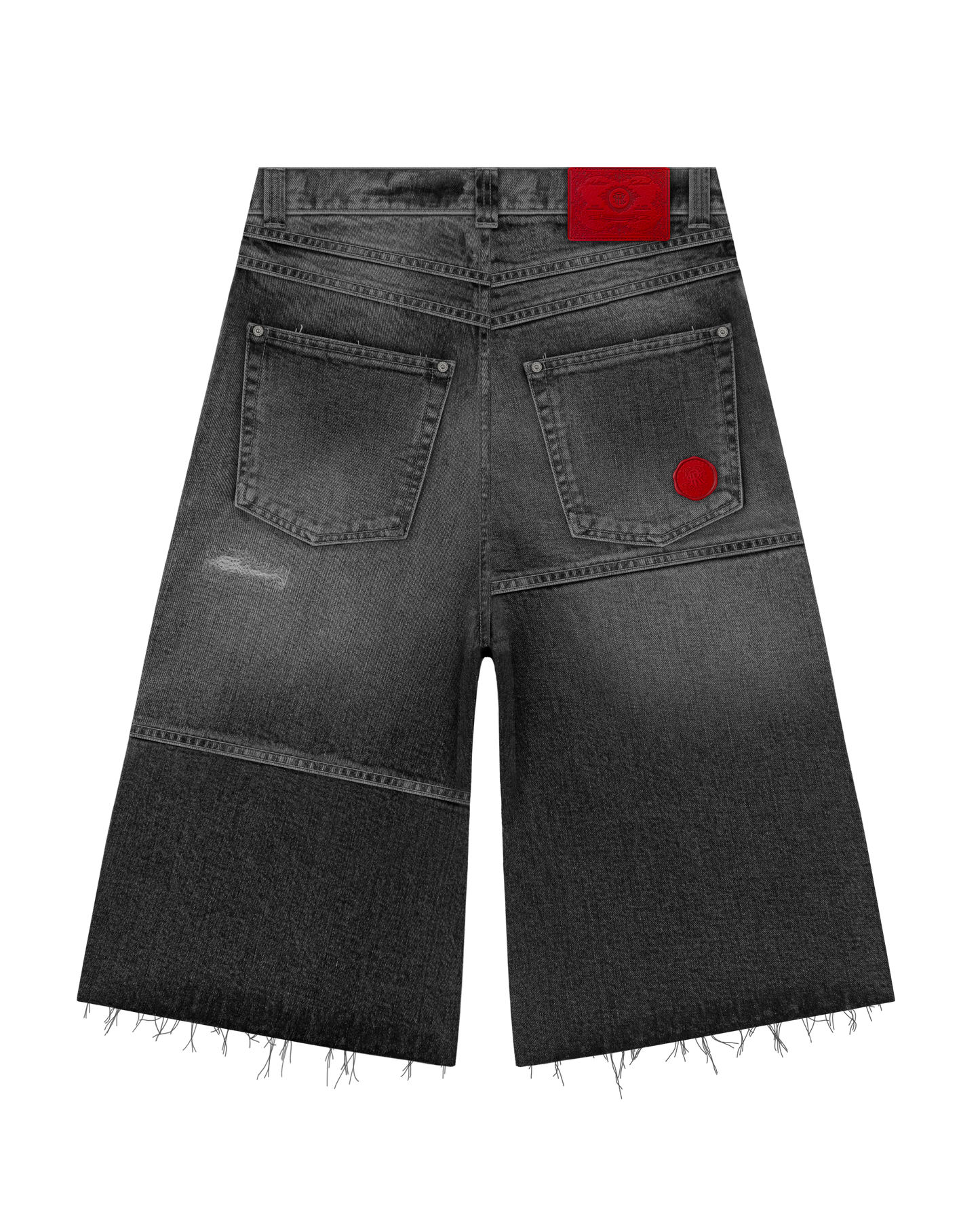 Reaven Mended Stamp Jorts