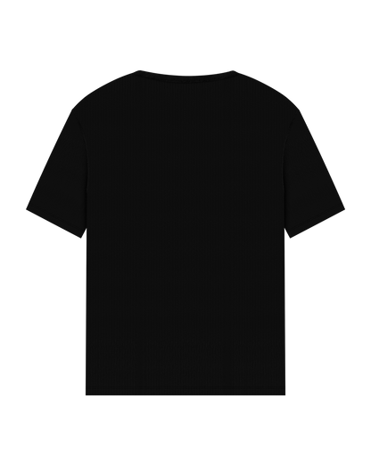 Reaven Black Serafino Slim T-Shirt