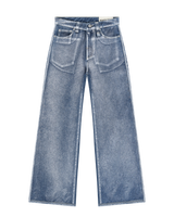 Reaven Chrome Tears Bootcut Denim Jeans