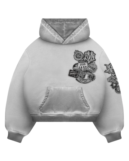 Reaven Grey Archive Hoodie