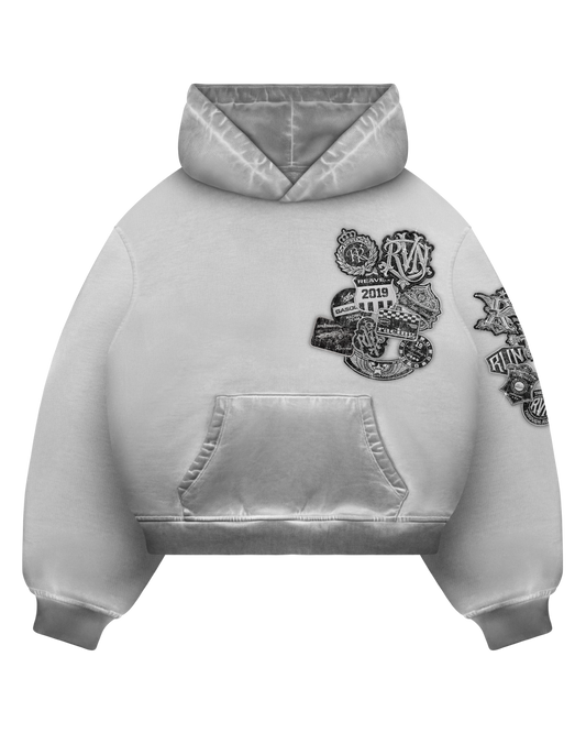 Reaven Grey Archive Hoodie