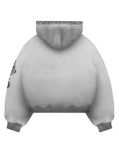 Reaven Grey Archive Hoodie