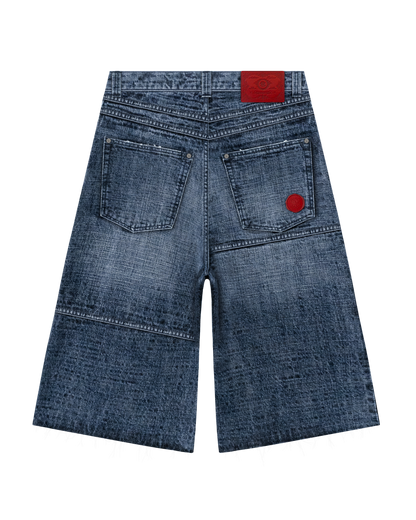 Reaven Shibuya Stamp Jorts