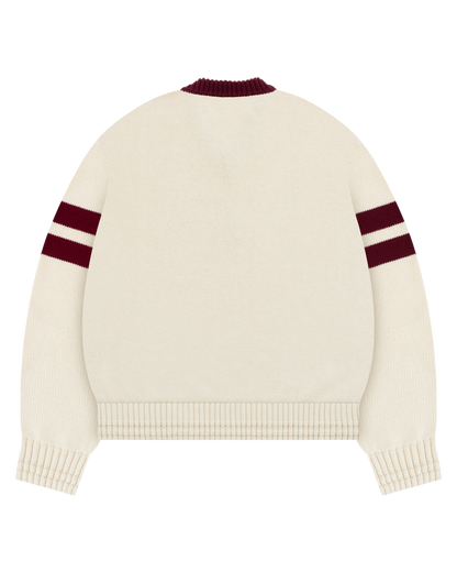 Reaven Cream Red RTA Knit