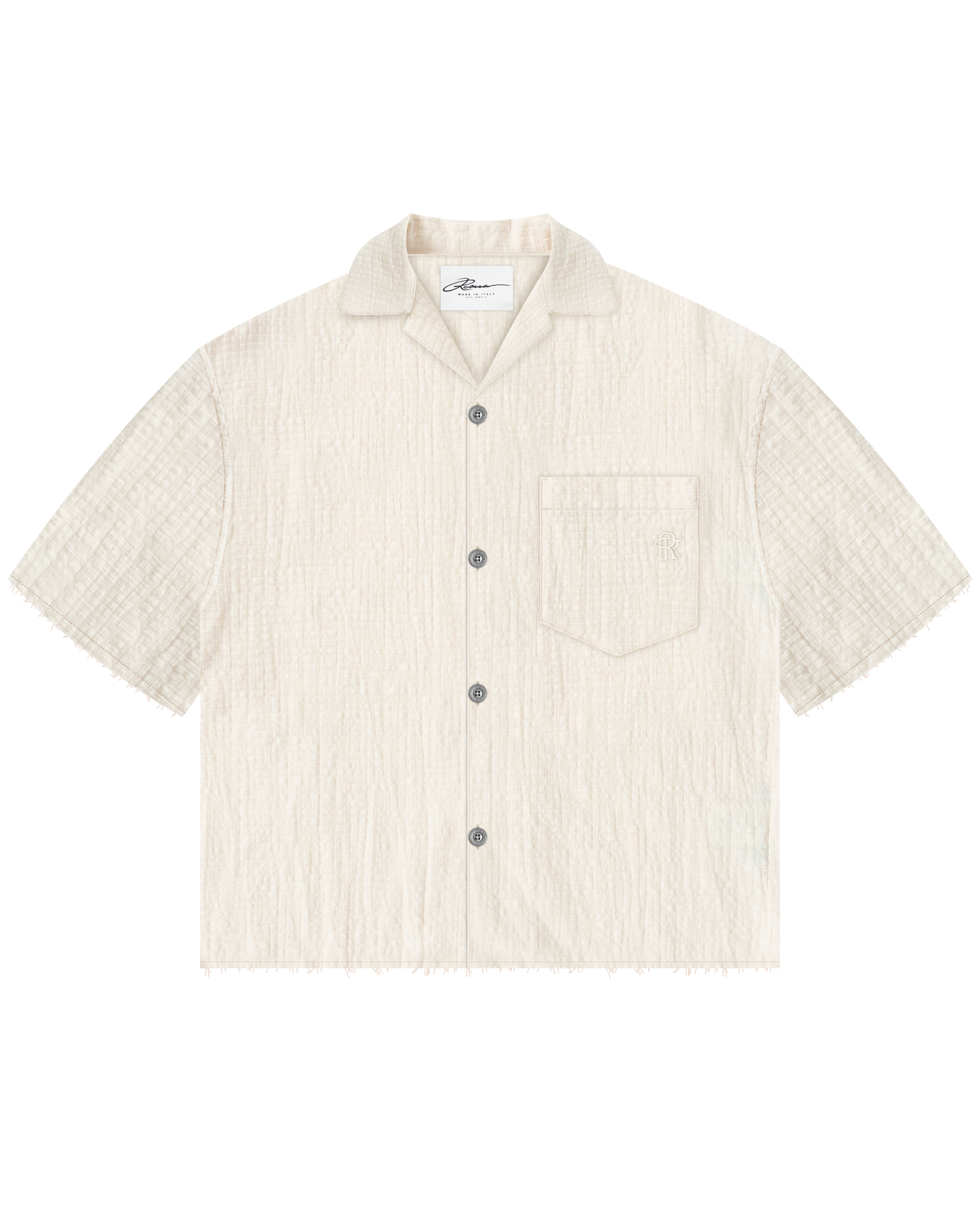 Reaven Natural Stamp Shirt