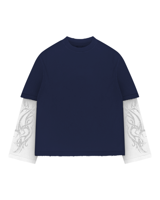 Reaven Navy Tribe Longsleeve