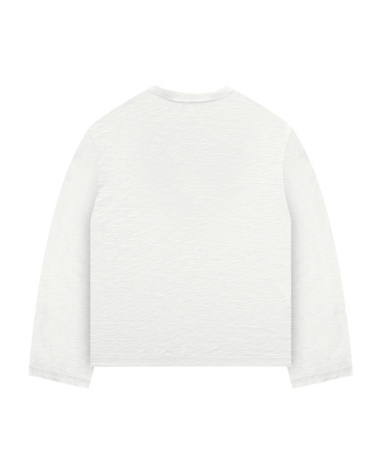 Reaven White Serafino Longsleeve