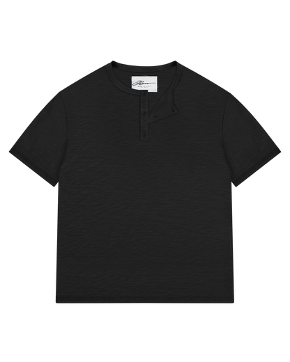 Reaven Black Serafino T-Shirt