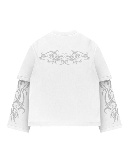 Reaven White Tribe Longsleeve