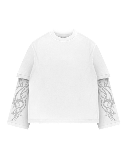 Reaven White Tribe Longsleeve