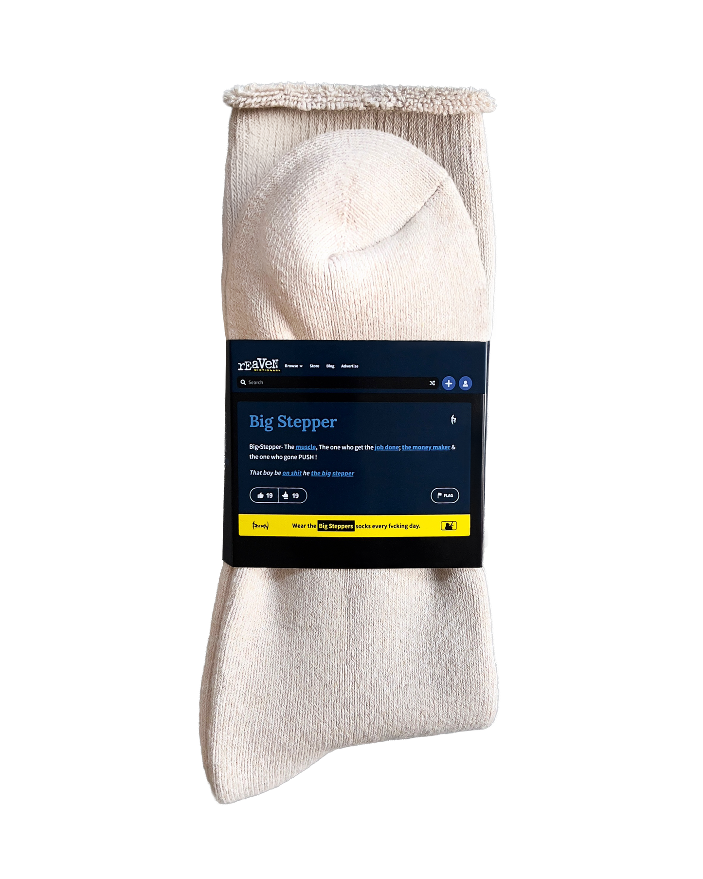 Reaven Natural Big Steppers Socks