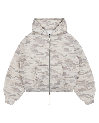 Reaven Camo Zip Hoodie
