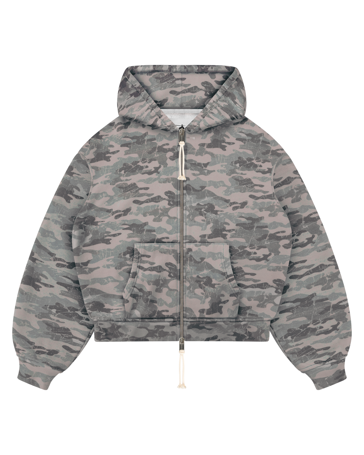 Reaven Camo Zip Hoodie