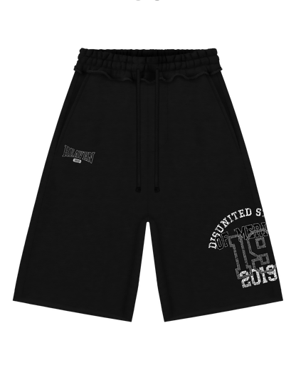 Reaven Black Disunited States Sweatjorts