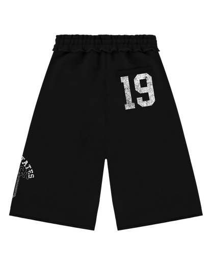 Reaven Black Disunited States Sweatjorts