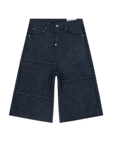 Reaven Raw Blue Stamp Jorts