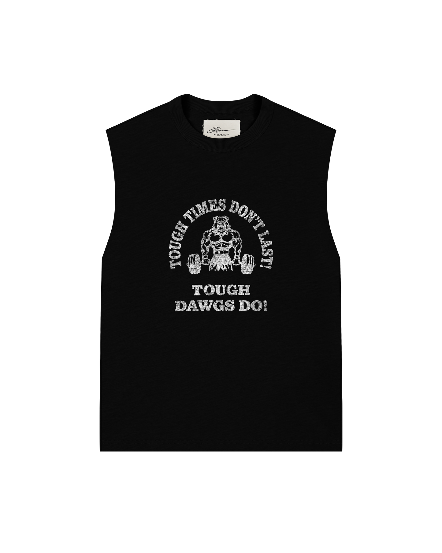 Reaven Black Gym Tank