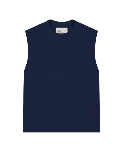 Reaven Navy Muscle Tank