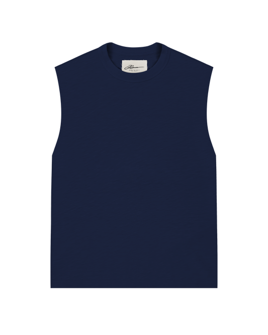 Reaven Navy Muscle Tank