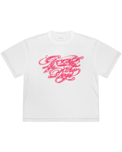 Reaven White 4 All The Dogs T-Shirt