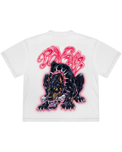 Reaven White 4 All The Dogs T-Shirt