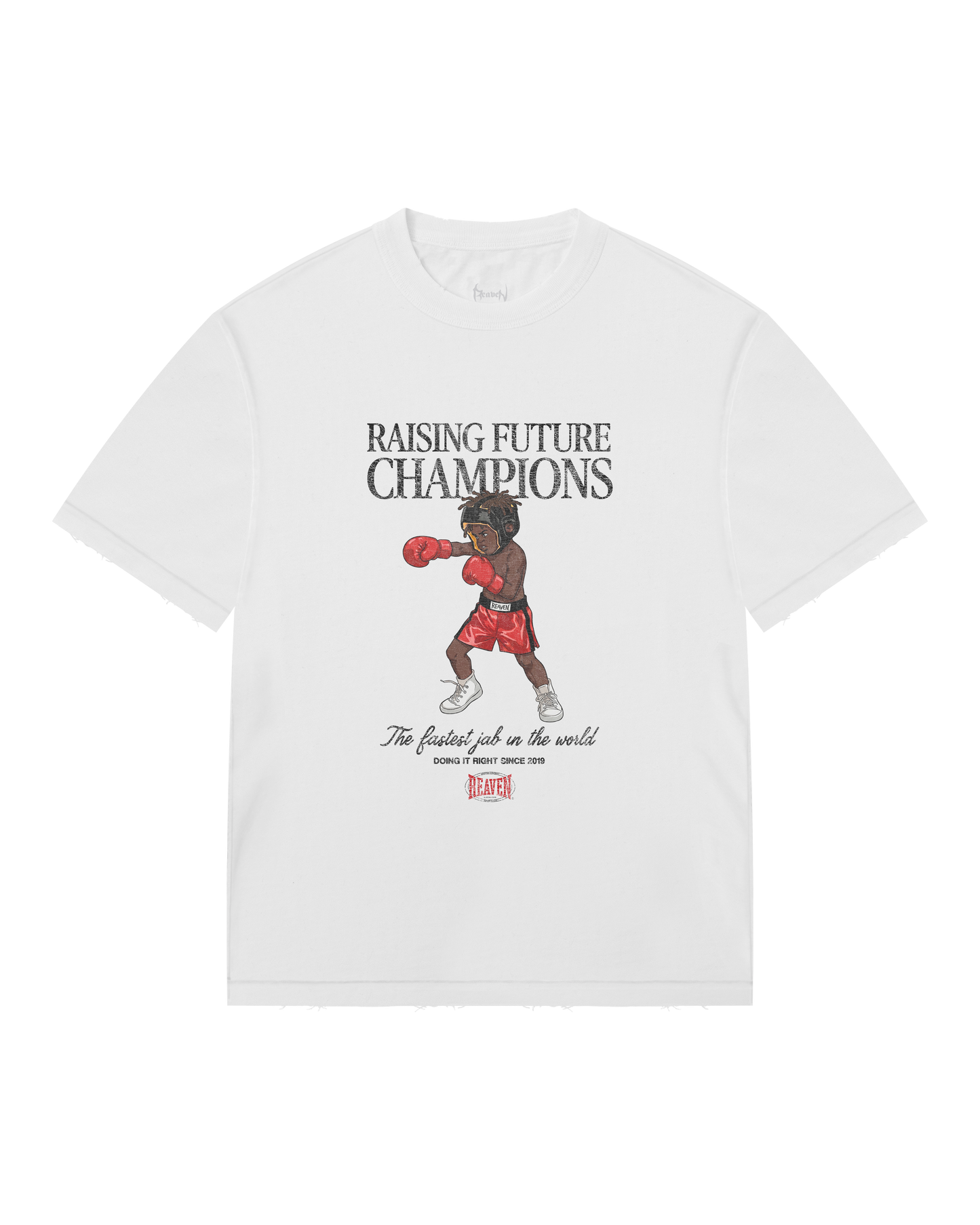 Reaven White Boxing Club T-Shirt