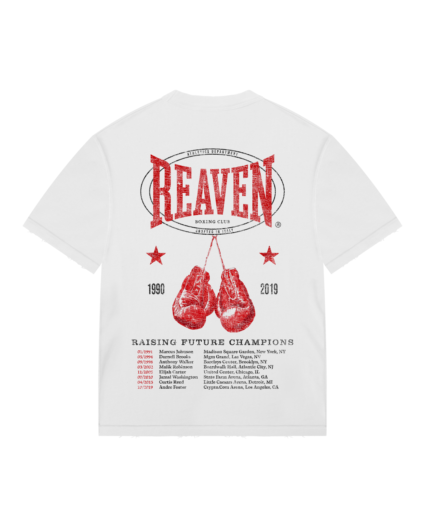 Reaven White Boxing Club T-Shirt