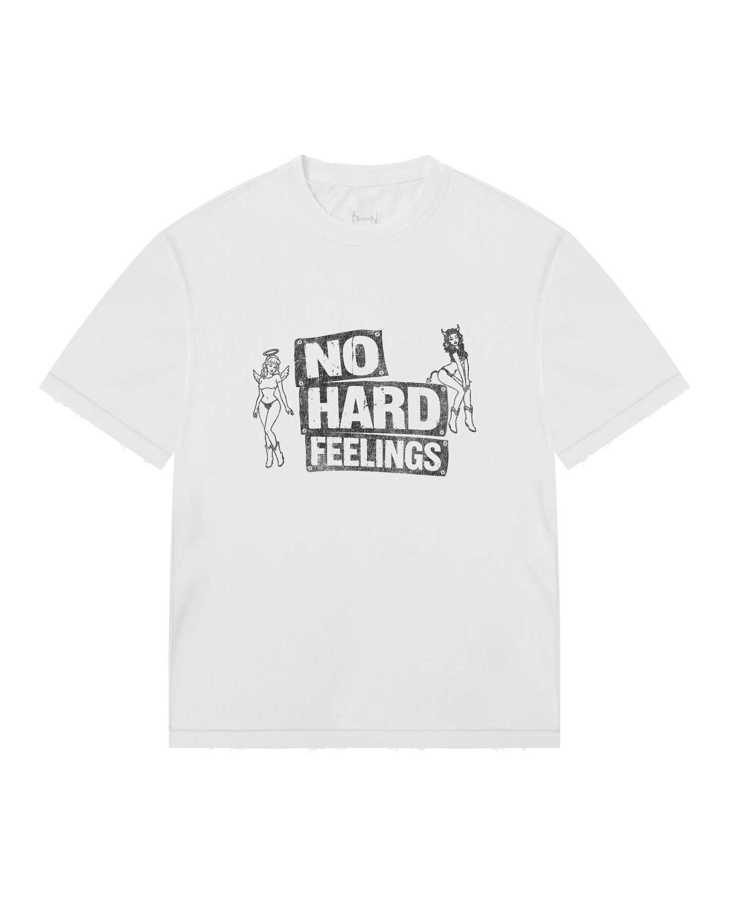 Reaven White Hard Feelings T-Shirt