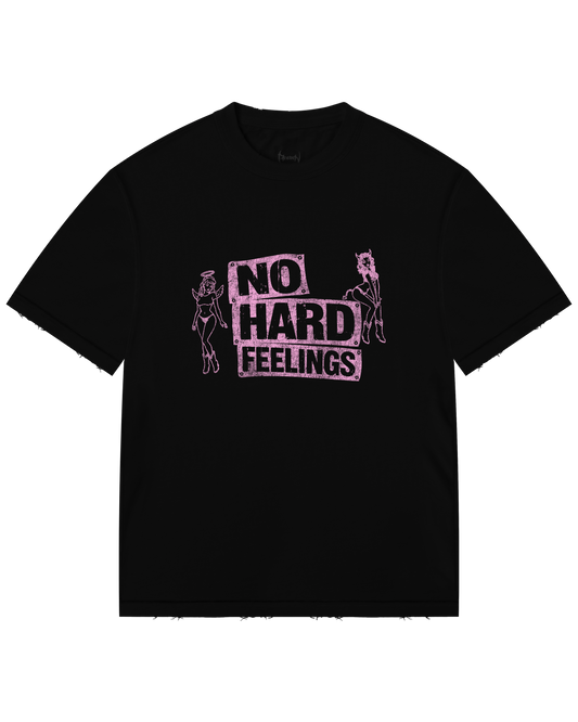 Reaven Black Hard Feelings T-Shirt