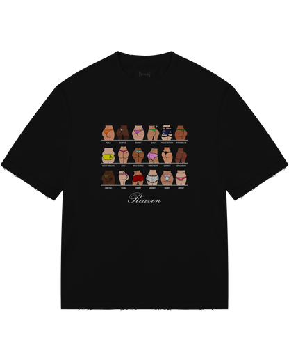 Reaven Black Bootypedia T-Shirt