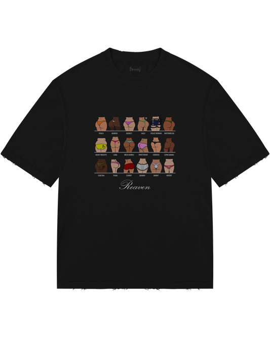 Reaven Black Bootypedia T-Shirt