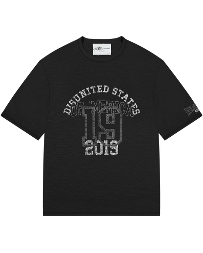 Reaven Black Disunited States T-Shirt