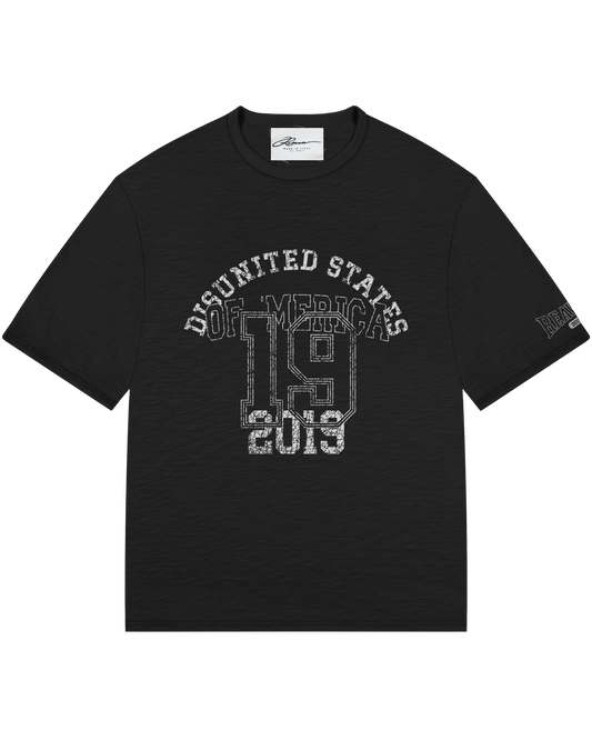 Reaven Black Disunited States T-Shirt