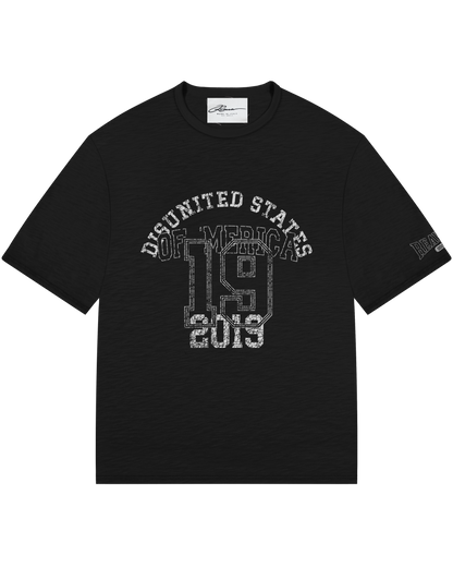Reaven Black Disunited States T-Shirt