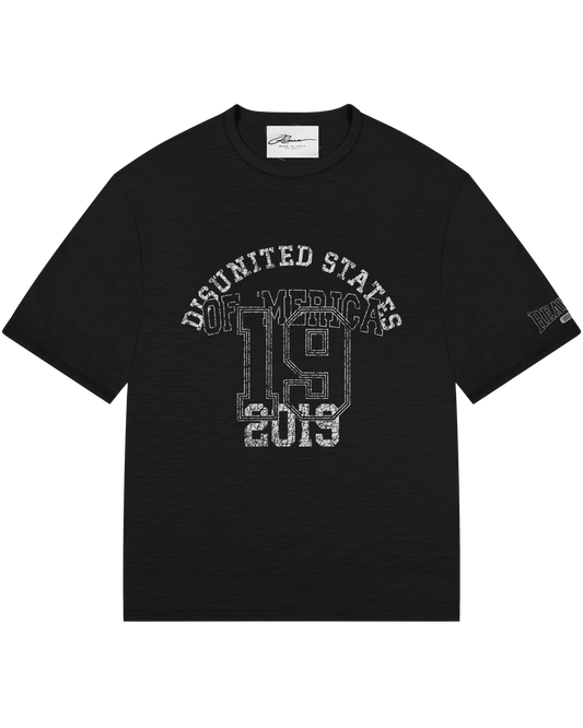 Reaven Black Disunited States T-Shirt