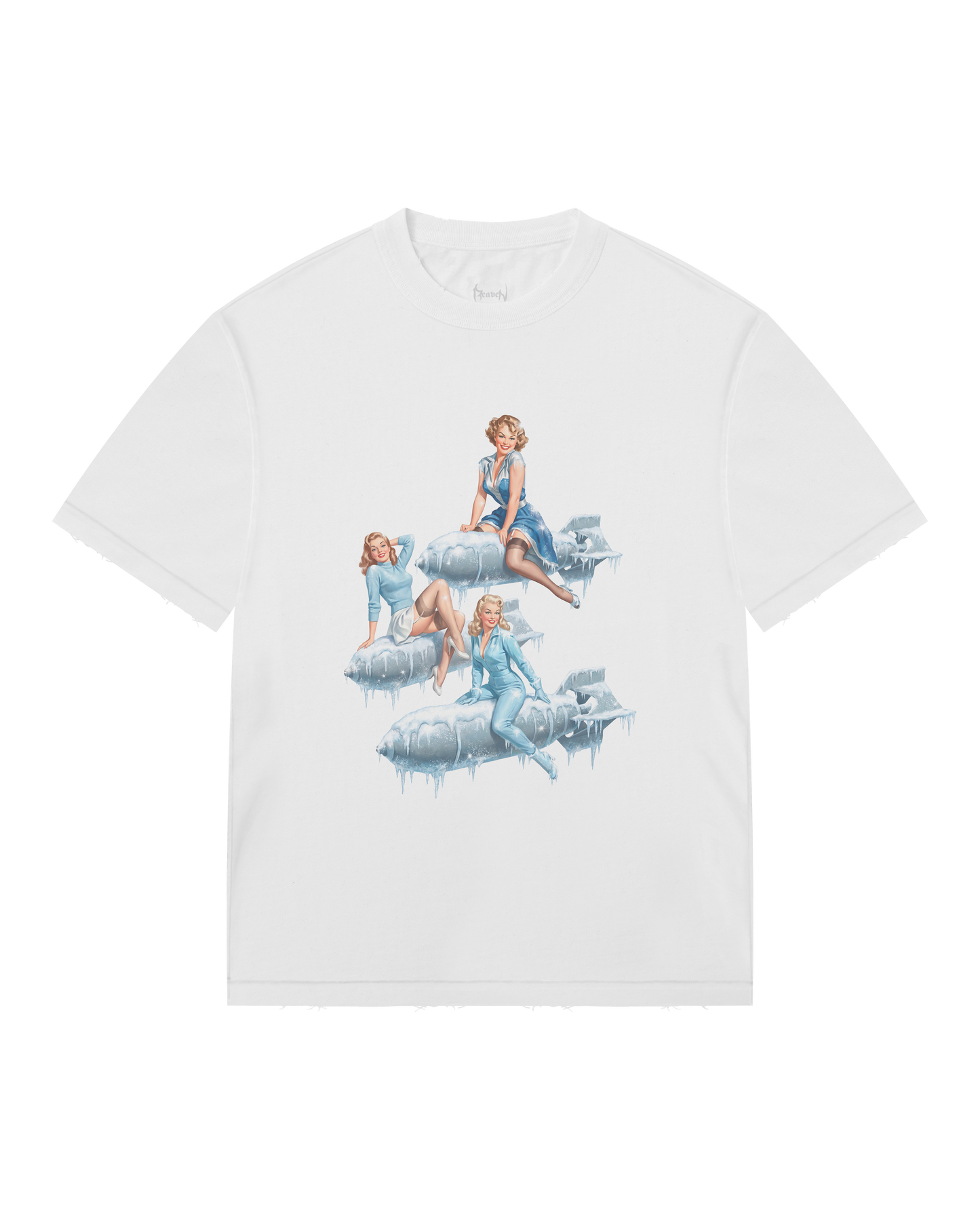 Reaven White Snow T-Shirt