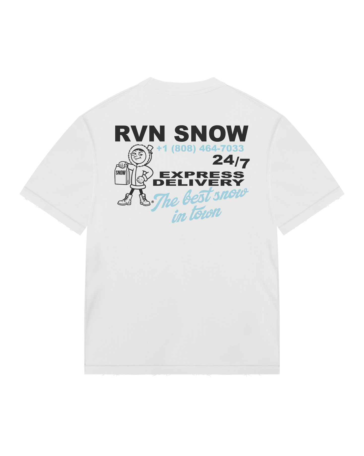 Reaven White Snow T-Shirt