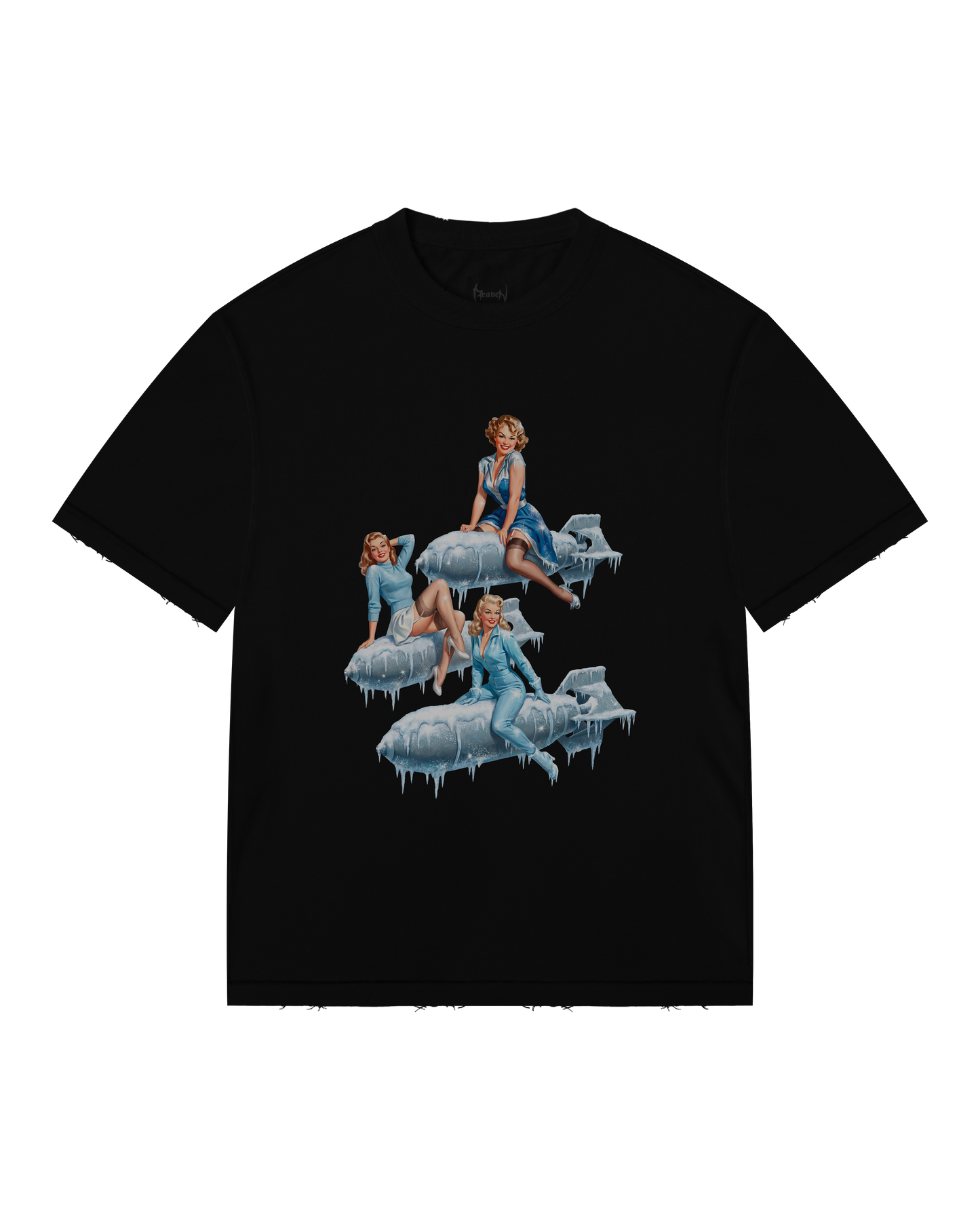 Reaven Black Snow T-Shirt