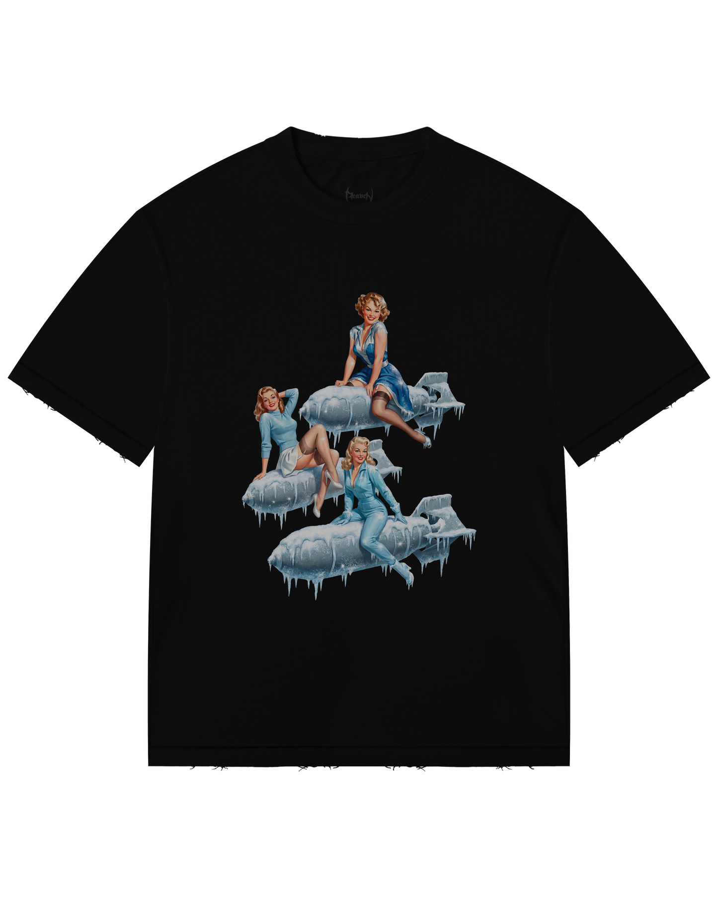 Reaven Black Snow T-Shirt