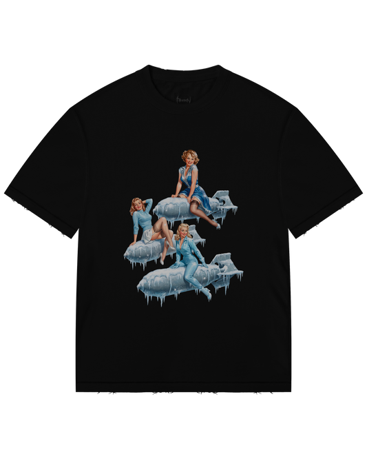 Reaven Black Snow T-Shirt