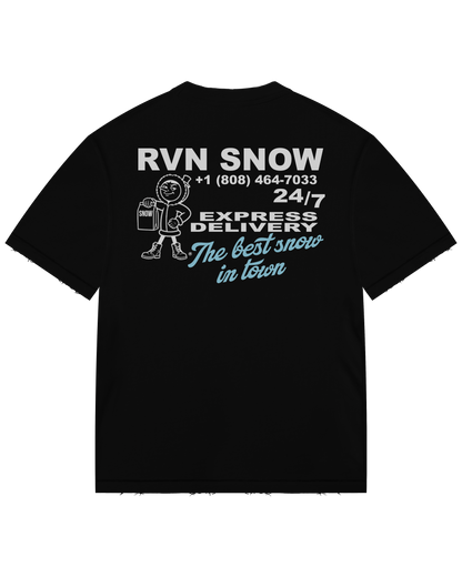 Reaven Black Snow T-Shirt